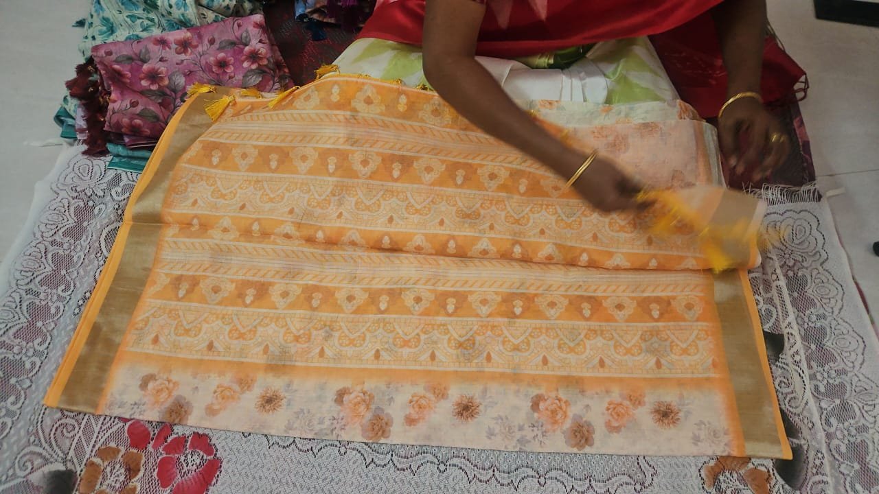 Linen cotton(yellow) - Image 2