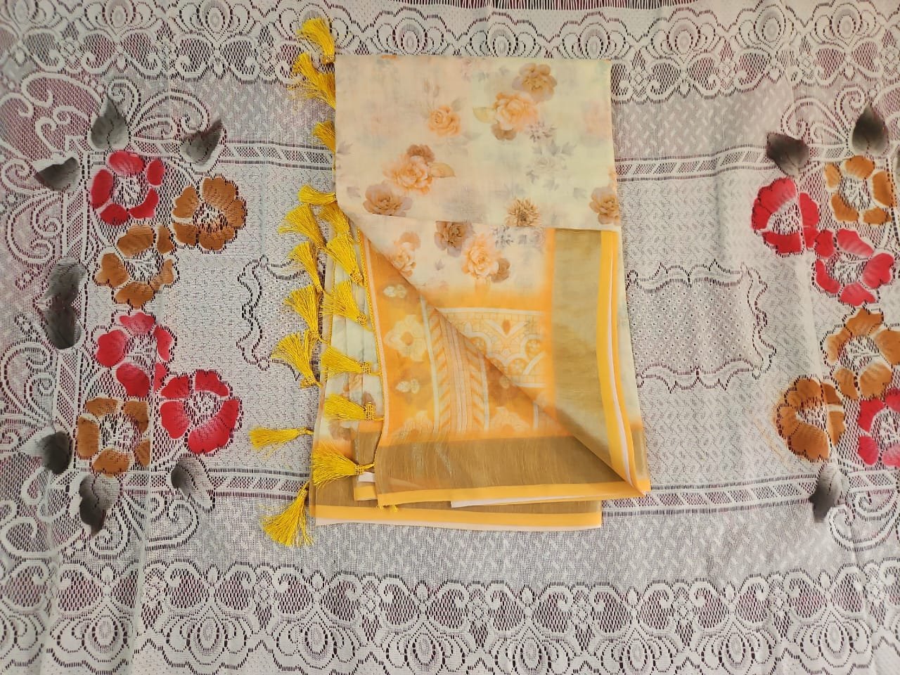 Linen cotton(yellow)