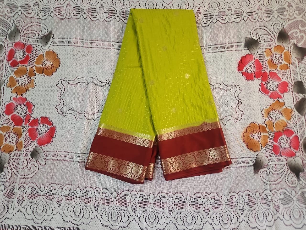 Premium semi Mysore saree