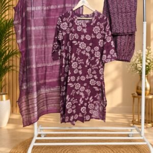 Rayon soft silk 3 piece sets